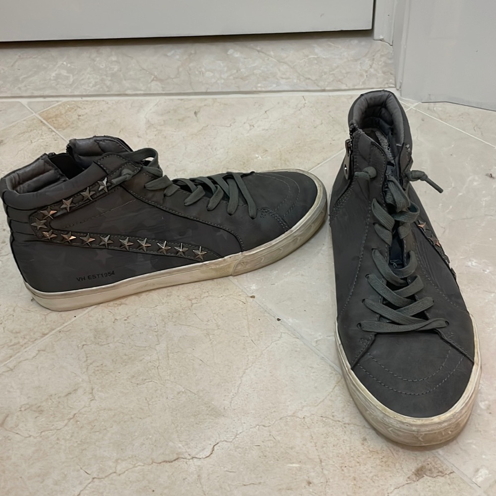 Vintage Havana high top sneakers
